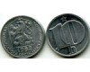Монета 10 геллеров 1982г Чехия