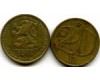 Монета 20 геллеров 1982г Чехия