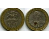 Монета 100 песо 2010г Чили