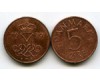 Монета 5 оре 1979г Дания