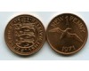 Монета 1 новый пенс 1971г Великобритания (Гернси)