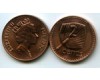 Монета 2 цента 1992г Фиджи