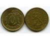 Монета 10 пенни 1974г Финляндия