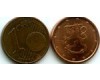 Монета 1 евроцент 2004г Финляндия