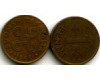 Монета 1 пенни 1968г Финляндия