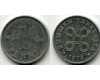 Монета 1 пенни 1974г Финляндия