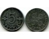 Монета 5 пенни 1984г Финляндия