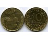 Монета 10 сентимов 1996г Франция