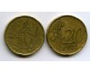 Монета 20 евроцентов 2000г Франция