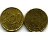 Монета 20 евроцентов 2009г Франция