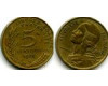 Монета 5 сентим 1970г Франция
