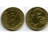 Монета 5 сентим 1997г Франция