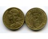 Монета 5 сентим 1984г Франция
