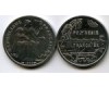 Монета 2 франка 1999г Французская Полинезия