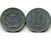 Монета 10 пфенингов 1963г Германия