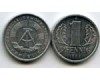 Монета 1 пфенинг 1989г Германия