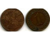 Монета 1 рейхспфенинг 1934г Е Германия