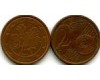 Монета 2 евроцента 2002г F Германия