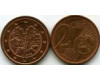Монета 2 евроцента 2013г J Германия