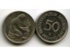 Монета 50 пфенингов 1990г А Германия