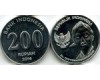 Монета 200 рупий 2016г Индонезия