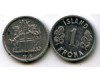 Монета 1 крона 1978г Исландия