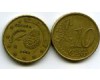 Монета 10 евроцентов 2002г Испания
