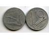 Монета 10 лир 1953г Италия