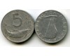 Монета 5 лир 1953г Италия