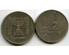 Монета 1/2 лиры 1974г Израиль