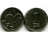 Монета 1 новый шекель 1995г Израиль