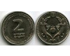 Монета 2 новых шекеля 2008г Израиль