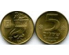 Монета 5 шекелей 1984г Израиль