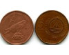Монета 5 эскудо 1994г птица Кабо-Верде