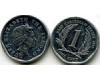 Монета 1 цент 2013г Карибские острова