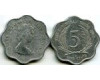 Монета 5 центов 1998г Карибские острова