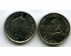 Монета 10 центов 2007г Карибские острова