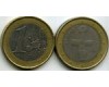 Монета 1 евро 2008г Кипр