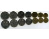 Набор монет (неполный) 10,50тыйын 1,3,5,10 сом 2008 года Киргизия