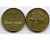 Монета 20 сенти 2008г Литва
