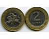 Монета 2 лита 2008г Литва