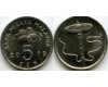 Монета 5 сен 2009г Малазия