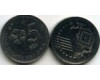 Монета 5 сен 2015г Малазия