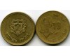 Монета 10 сантимат 1987г Марокко
