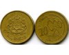 Монета 10 сантимат 2002г Марокко