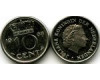 Монета 10 центов 1968г Нидерланды