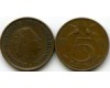 Монета 5 центов 1961г Нидерланды