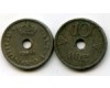 Монета 10 оре 1945г Норвегия