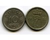 Монета 10 оре 1952г Норвегия