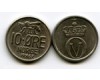 Монета 10 оре 1967г Норвегия